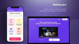 Web to Learn - panel klienta i edytor no-code