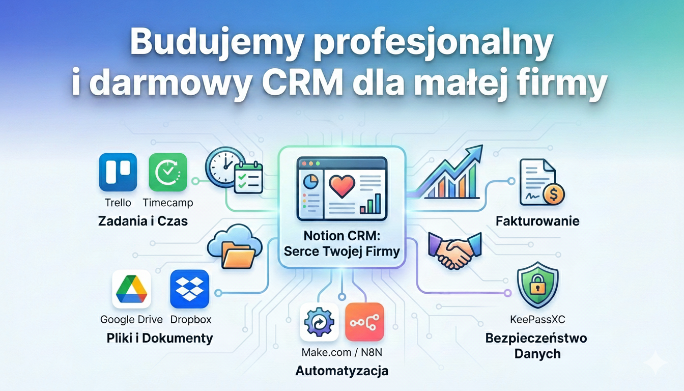 Jak z prostych narzędzi zbudować darmowy dedykowany CRM